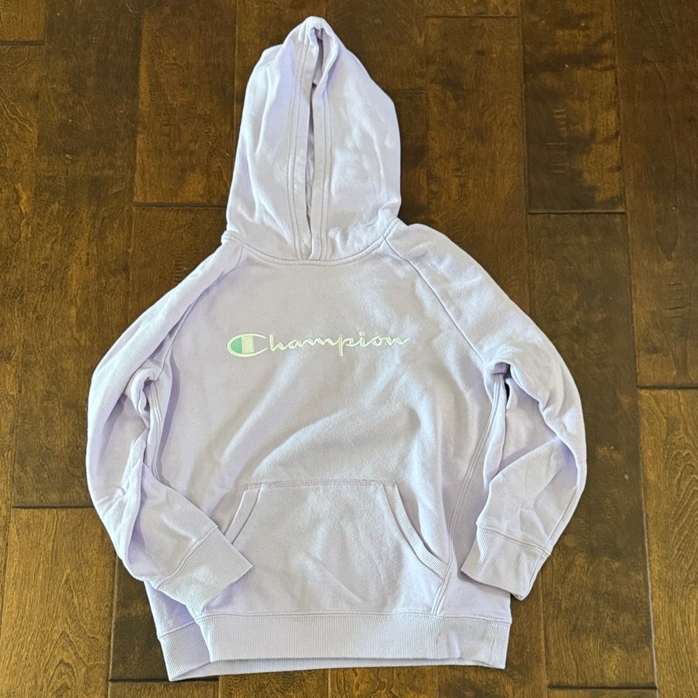 Champion Light Purple Hoodie